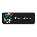 Rectangle, Full Color badge w/Personalization - 1.25X3.5" - Group 2